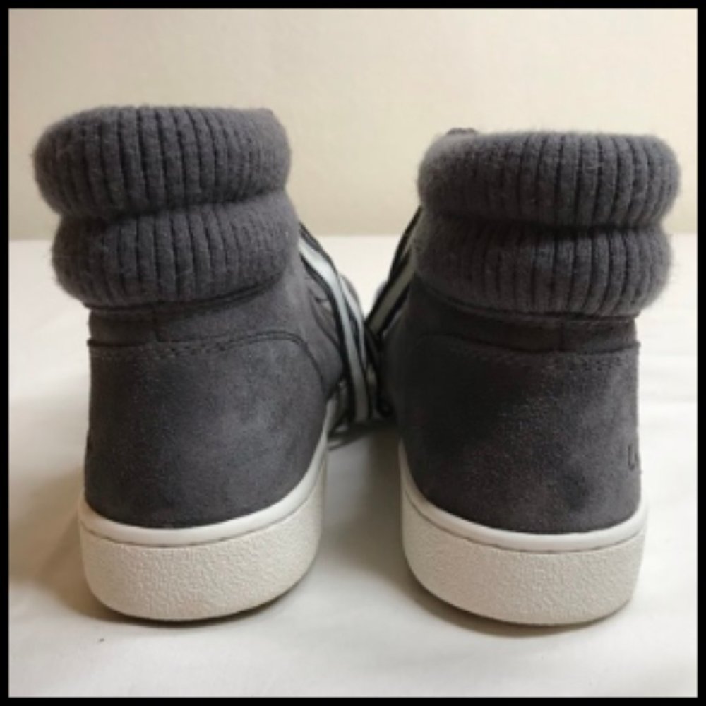 UGG Gray Suede High-Top Sneakers - Picture 7 of 16
